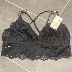 SO Black Lace Bra Intimates